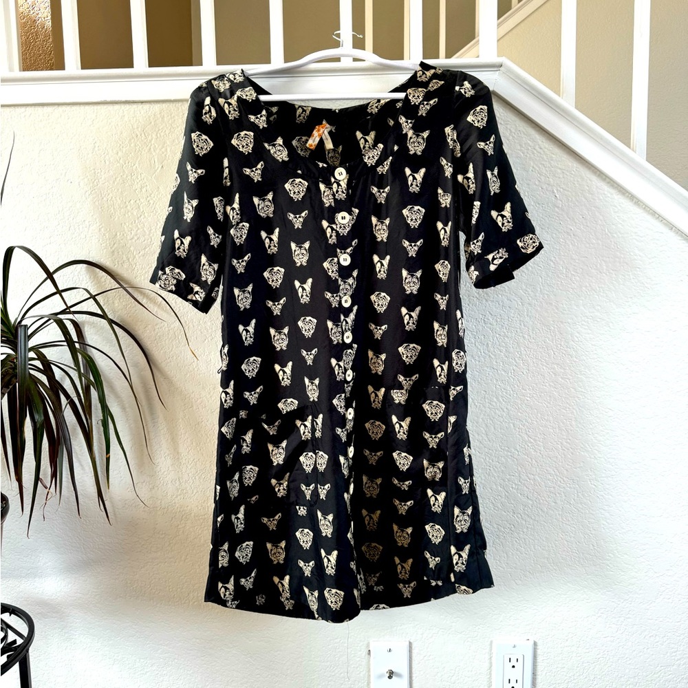 Vintage Maeve dog dress from Anthropologie